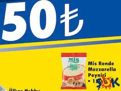 MİS RENDE MOZZARELLA PEYNİRİ 150 G